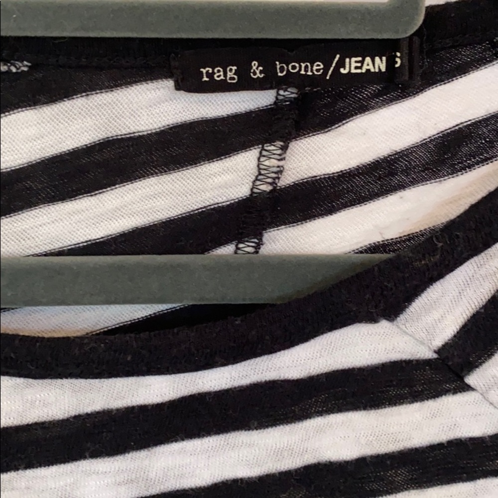 Rag and bone stripe top.